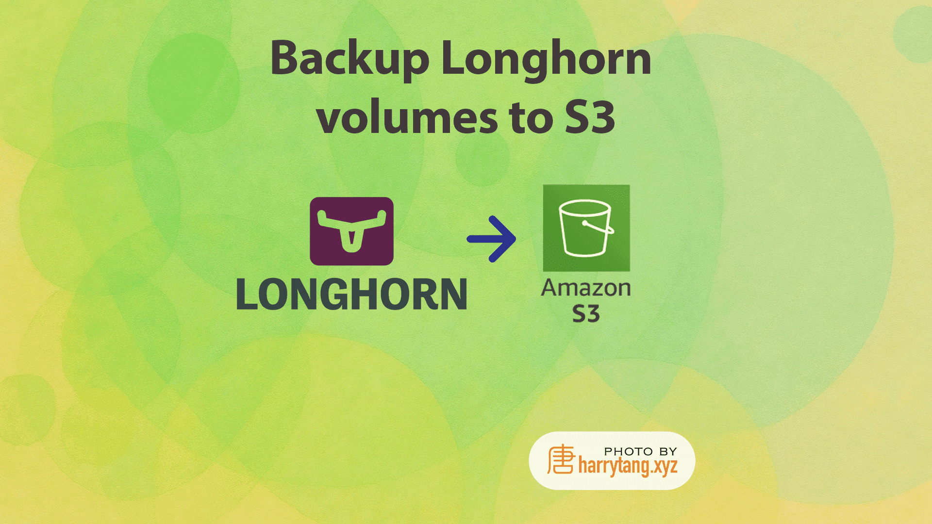 Longhorn S3 Backup