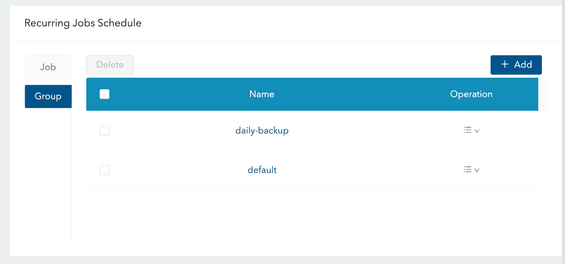 Longhorn Backup Group
