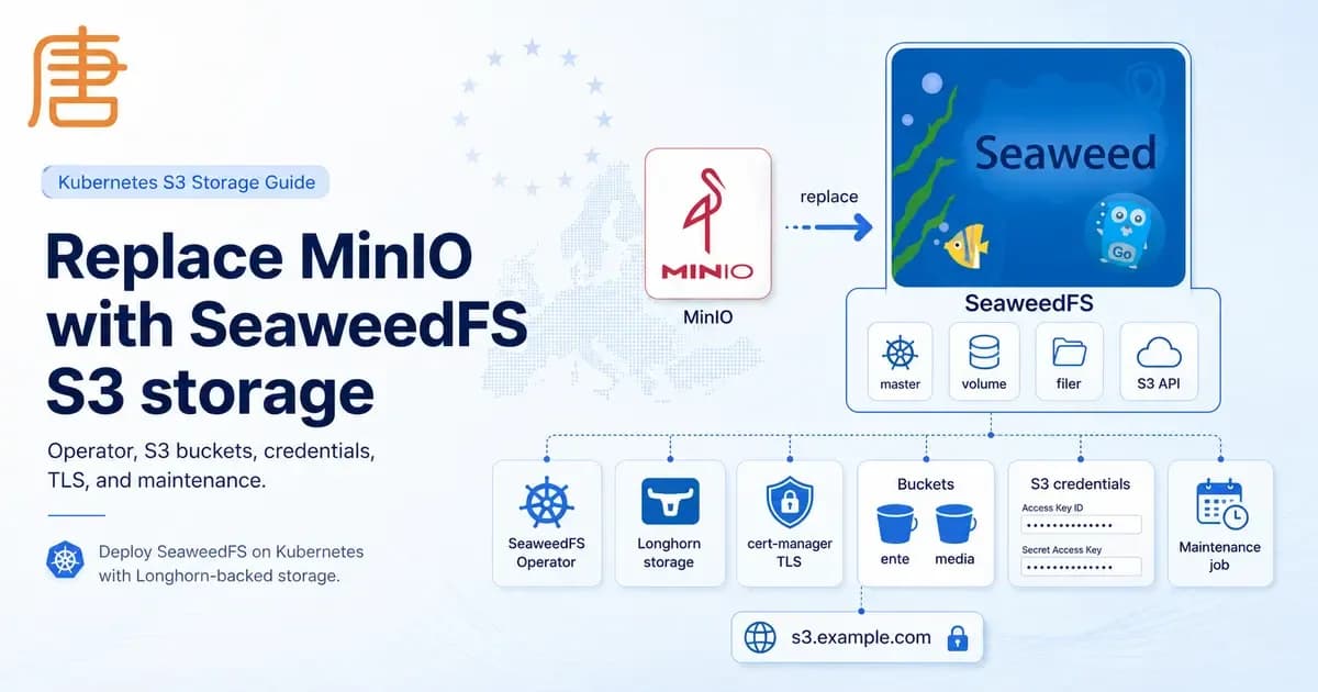 MinIO to SeaweedFS
