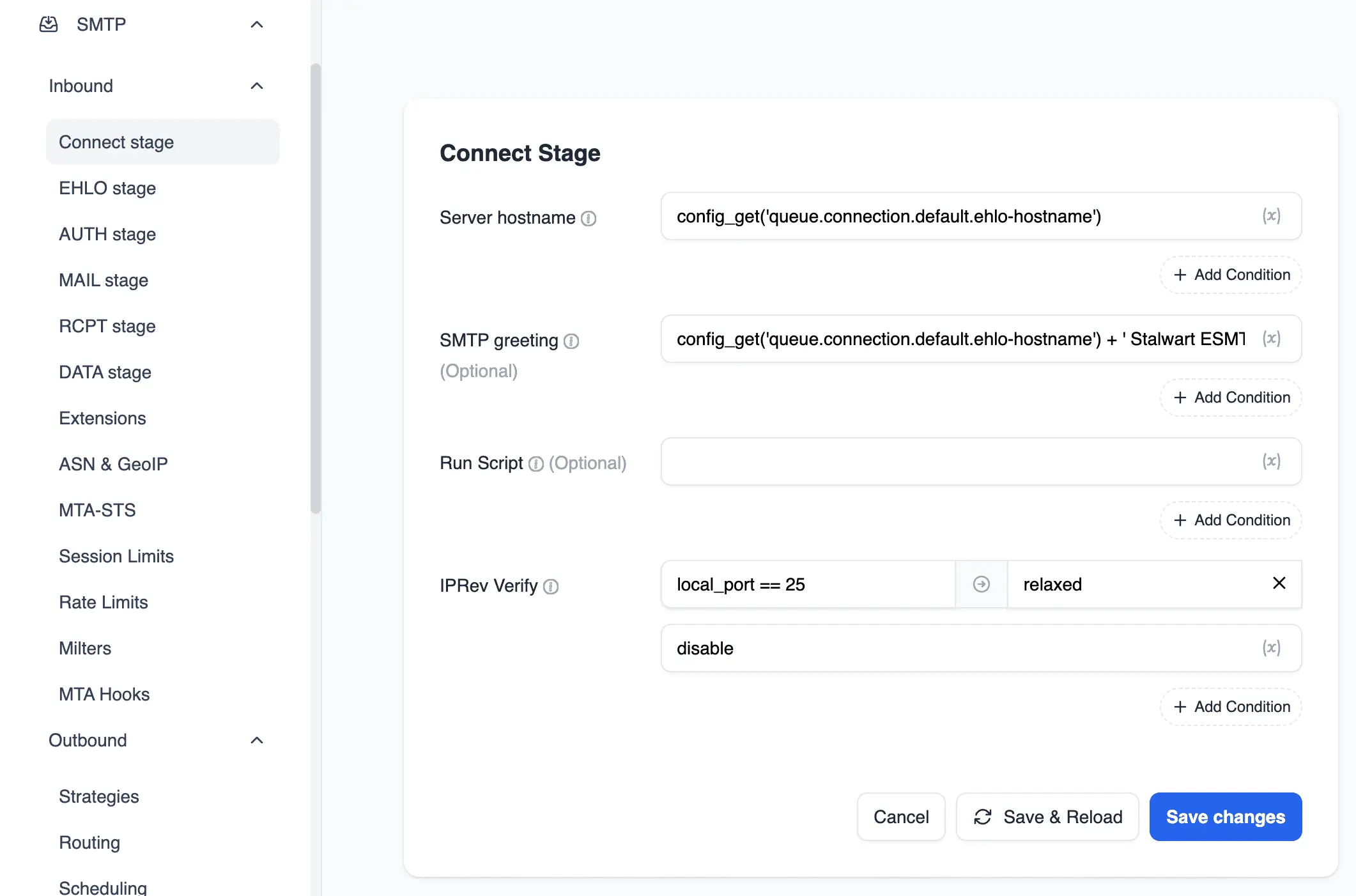 Stalwart Connect Stage